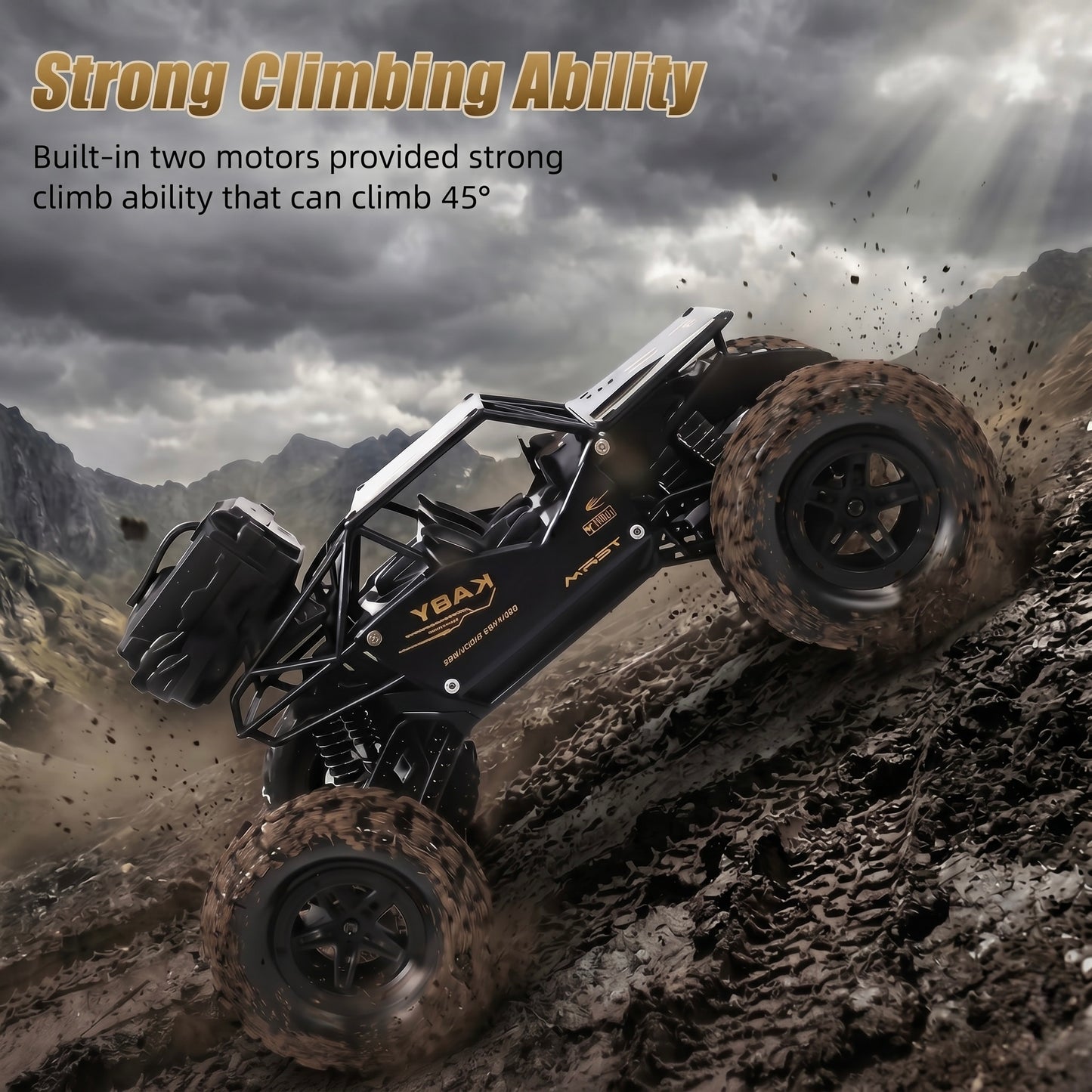 High-Speed RC Monster Truck Remote Control Car