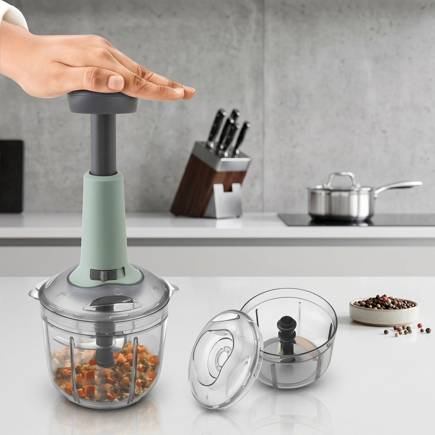 650ml Manual Vegetable Chopper