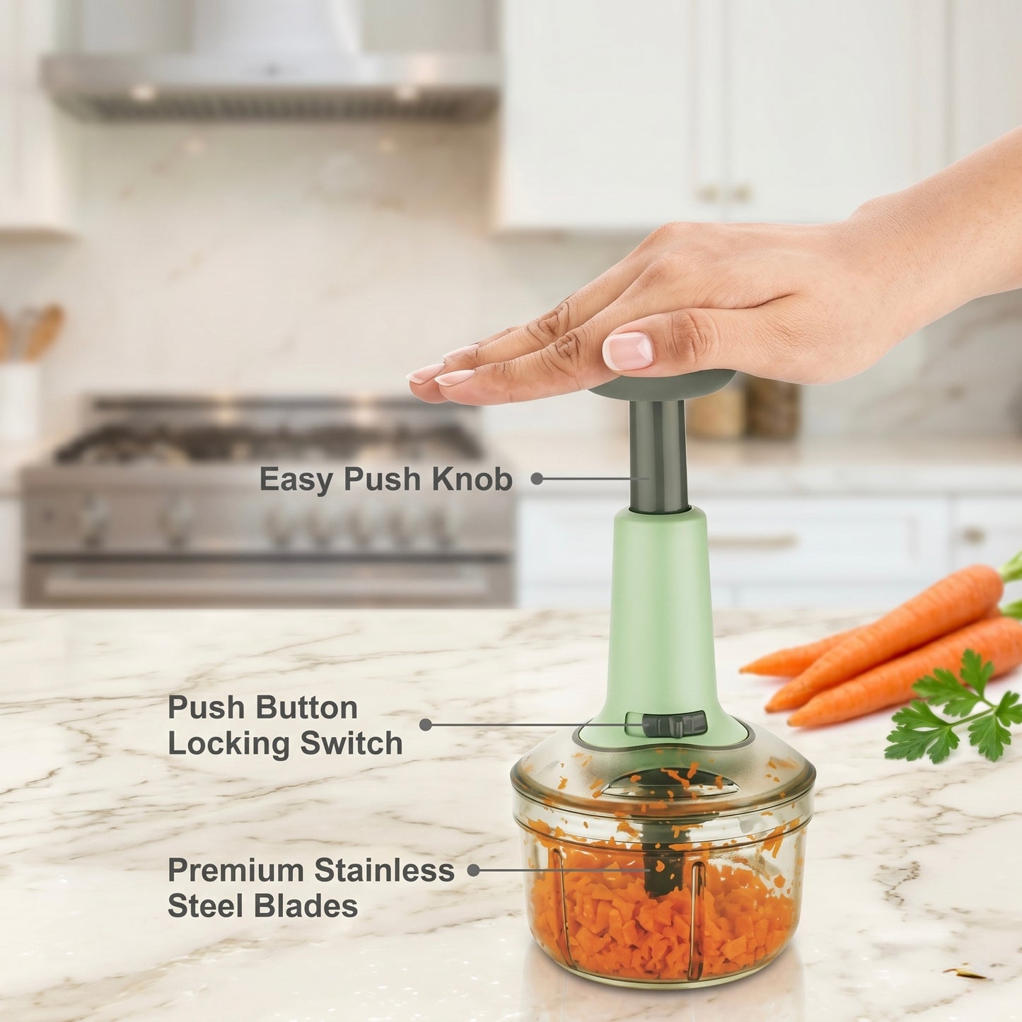 650ml Manual Vegetable Chopper