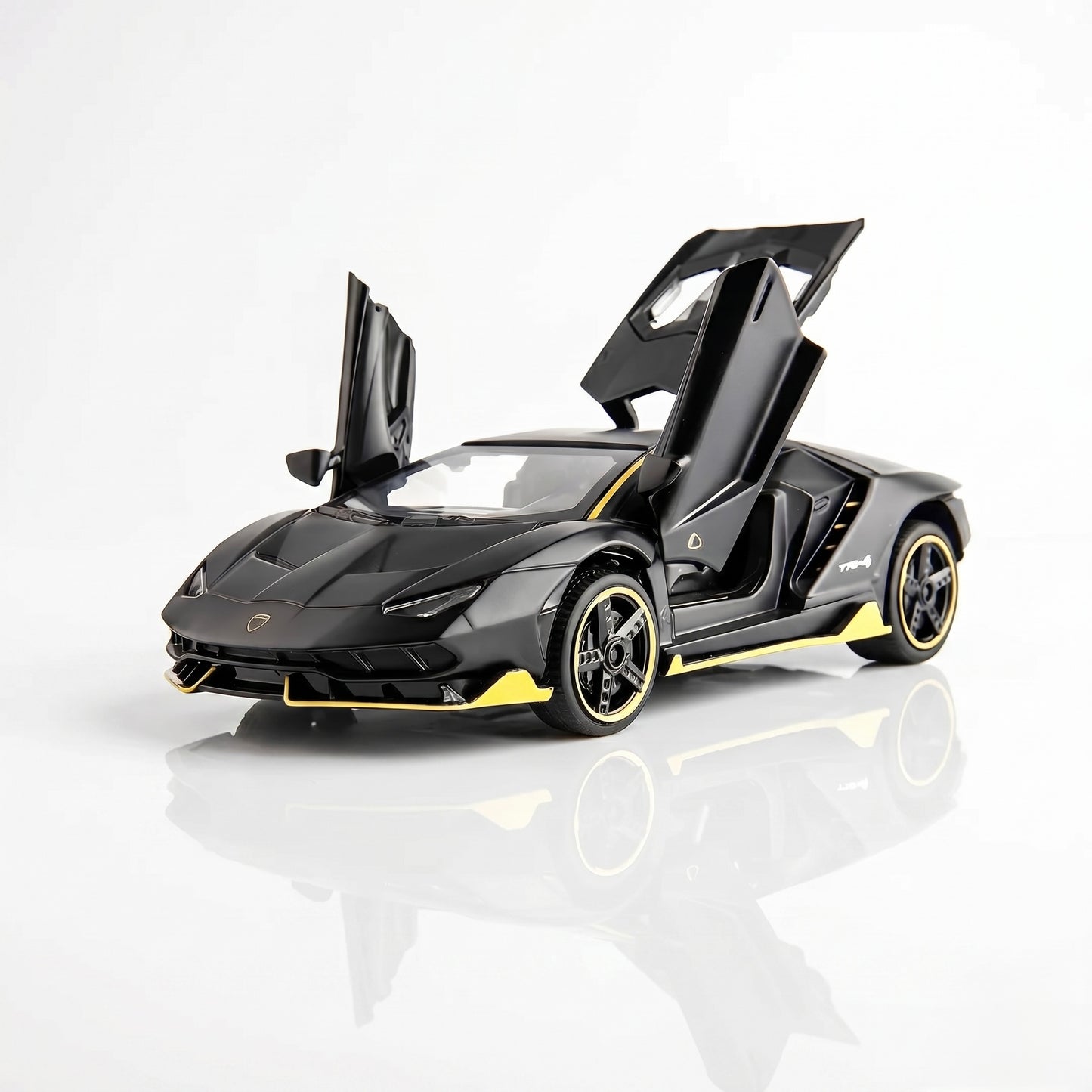 Lamborghini Aventador Die-Cast Pull Back Supercar Toy with Sound & Light